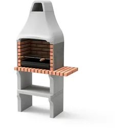 MOVELAR Grill Iberia XL  mit 1  Mini-Arbeitsfläche, farbiger Ziegelstein