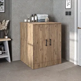 roomart Atlantic-ii Waschmaschinenschrank 70 x 180 x 69 cm Weiß