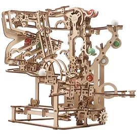 UGEARS Murmel-Kettenbahn Bausatz 3D Holzpuzzle