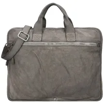 Campomaggi Noce Aktentasche Leder 38 cm grau