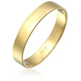 KUZZOI Bandring Herrenring Freundschaftsring 375 Gelbgold Ringe