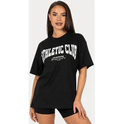XXL Sportswear - Athletic Oversized Tee  -  Black
