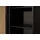 MASSIVMOEBEL24.DE Schrank Mango 100x40x200 dunkelgrau lackiert VALENCIA 216