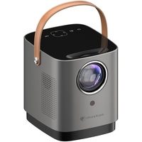 iMoshion® Mini Projektor - Mini Beamer WiFi und Chromecast - 3400 Lumen - Grau