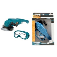 Toi-Toys - Power Tools - Schleifmaschine + Schutzbrille Kinderwerkzeug Flex