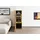 MASSIVMOEBEL24.DE Highboard 50 x 43,5 x 143 cm Wildeiche Natur geölt/lackiert / Braun