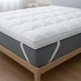 The White Stone Topper 160 x 190 cm H2/H3 Baumwollfüllung