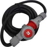 CEE Verlängerungskabel Kabel 10m 63A IP67 Starkstromkabel 5x16mm2 PCE Doktorvolt® DV-4759-CEE-63