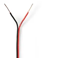 Nedis CAGW0350BK1000 Kupferverkleidetes Aluminium CCA m Schwarz Rot