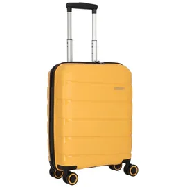 American Tourister Air Move - Spinner S, Hand Luggage, 55 cm, 32.5 L, Yellow (Sunset Yellow)