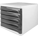 Helit Schubladenbox economy H6129482 DIN A4-C4 l.gr/gr