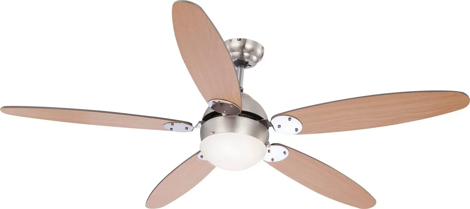 Deckenventilator Ante Graphit-/Buchefarben