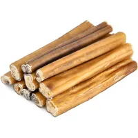 Kaureks Natur, Ochsenziemer 10 Stück ca. 15 cm, Rinderziemer, wie Ochsenschwanz, Kopfhaut für Hunde