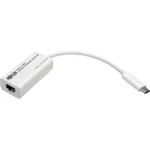 Eaton Power Quality Eaton USB-C to Gigabit Network Adapter Thunderbolt 3 Compatibility White, Netzwerkadapter, Weiss