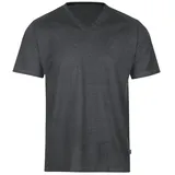 TRIGEMA V-Shirt DELUXE grau M