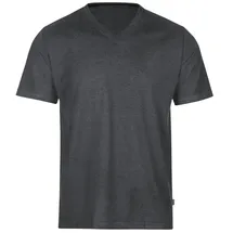 TRIGEMA V-Shirt DELUXE grau M