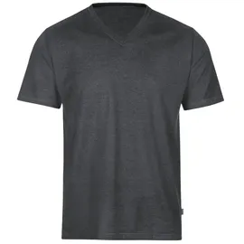 TRIGEMA V-Shirt DELUXE grau M