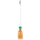 LUCANDE Fay 1-flg. 15 cm rund gelb aus Glas
