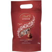 Lindt LINDOR Schokoladenkugel Beutel Milch 80 x 12,5 g (1 kg)