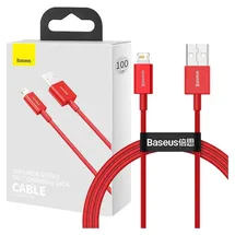 Baseus Superior Series Cable USB to iP 2.4A 1m (red)