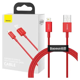 Baseus Superior Series Cable USB to iP 2.4A 1m (red)