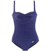 LASCANA Badeanzug Damen blau Gr.40 Cup D