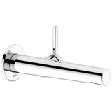 KEUCO EDITION 400 Einhebel-Waschtischmischer, UP für Wandmontage, Ausladung 197mm, 51516011101, Farbe: Verchromt