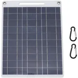 Flexibles 13-W-Solarpanel-Ladegerät für Reisen, Leichter, Tragbarer, Energiesparender Solarakku für Mobiltelefone, Kameras, MP4, Zwei USB-Ausgangsanschlüsse