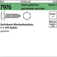 Industrial Quality Supplies DIN 7976-C/ISO 1479 Form C Sechskant-Blechschraube