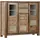 GUTMANN FACTORY Vitrine Tulsa 160 x 45 x 140 cm Beige