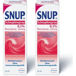 Snup Nasenspray 0,1% Nasenspray 2X15 ml