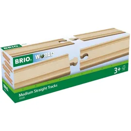 BRIO 2/3 Gerade Gleise Set A