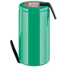 goobay Sub-C, 2500 mAh, Lötfahne (Z) (1 Stk., Sub-C, 2500 mAh), Batterien - Nickel-Metallhydrid Akku (NiMH), 1,2 V, PVC, Lˆtfahne (Z)