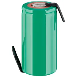 goobay Sub-C, 2500 mAh, Lötfahne (Z) (1 Stk., Sub-C, 2500 mAh), Batterien - Nickel-Metallhydrid Akku (NiMH), 1,2 V, PVC, Lˆtfahne (Z)