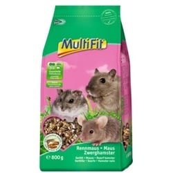 MultiFit Nagerfutter für Maus, Rennmaus und Zwerghamster 800 g