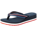 Tommy Hilfiger Wedge Stripes Beach Sandal Blau 41.0