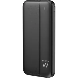 ewent EW1161 10000 mAh, Powerbank, Schwarz