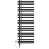 luxebath Badheizkörper Iron EM 600 x 1600 mm 1200 W anthrazit