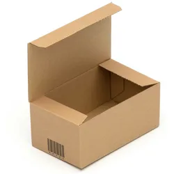 KK Verpackungen 10 Automatikboden Kartons 174 x 104 x 74 mm Blitzboden Kartons Versandkartons braun