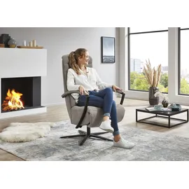 die planbar Relaxsessel DIE PLANBAR Polyester 66 x 110 x 83 cm Beige mit Relaxfunktion
