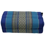 Yogakissen Meditationskissen für Yoga 35x18x12 Massagekissen, unterstützend, blau-türkis orientalisch, entspannend blau