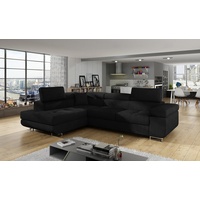 yourhouse24 Ecksofa ANTON L-form Schlafsofa Wohnlandschaft Links Rechts Couch Bettkasten