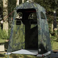 vidaXL Duschzelt Camouflage Mehrfarbig
