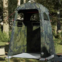 vidaXL Duschzelt Camouflage Mehrfarbig