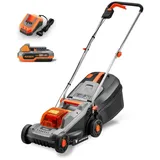 FUXTEC 20 V Akku-Rasenmäher FX-E1RM20ECO-SET inkl. Akku + Ladegerät