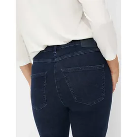 RAPHAELA by BRAX Damen, Five-Pocket-Hose Style Lora denim dunkelblau, Gr. 44K