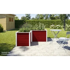 Weka Modular 67 x 69 x 69 cm Rot