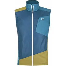 Ortovox Herren Windbreaker Weste (Größe M, blau)