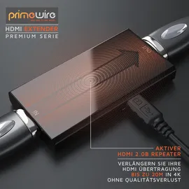 Primewire HDMI 2.0b Extender Verstärker UHD 2160p 60hz, Hdmi-buchse zu Hdmi-buchse