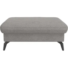 sit&more Stauraumhocker Morris Jubi 103 x 44 x 69 cm Polyester grau